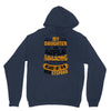 My Daughter Is Super Awesome Her Stepdad Unisex Hoodie
