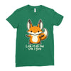 all the fox Ladies Fitted T-Shirt