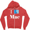 apple macintosh computer Zipper Hoodie