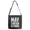 may contain alcohol (2) Adjustable Strap Totes