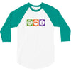 eat sleep radio 3/4 Sleeve Shirt
