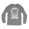 Never Underestimate Dog Rescuer Who Was Born September Long Sleeve Shirts