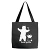 bear grills bbq funny Tote Bags