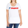 limp bizkit logo Ladies Curvy T-Shirt