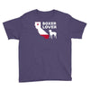 californian boxer lover Youth Tee