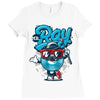 mr.blu ray Ladies Fitted T-Shirt