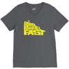 going downhill fast cycling V-Neck Tee