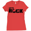 let's rock Ladies Fitted T-Shirt