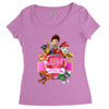paw patrol birthday girl  aunt Women's Triblend Scoop T-shirt