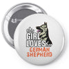 This Girl Loves Her German Shepherd Pin-back button