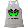 arcade player 2 Racerback Tank