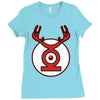 red lantern Ladies Fitted T-Shirt