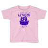 it goes down as the dm Toddler T-shirt