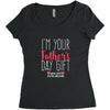 I'm Your Father's Day Gift Mom Says You're Welcome Women's Triblend Scoop T-shirt