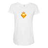 KING OF THE GOLD Maternity Scoop Neck T-shirt