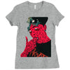scarlxrd grime Ladies Fitted T-Shirt