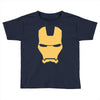 iron man mask avengers marvel comics gift Toddler T-shirt