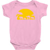 walker across Baby Onesie