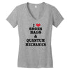 geek chick nr 1 Women's V-Neck T-Shirt