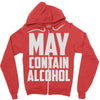 may contain alcohol (2) Zipper Hoodie
