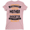 Super Cool Mother Of A Freaking Awesome Granddaughter Ladies Fitted T-Shirt