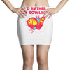 id rather be bowling Mini Skirts