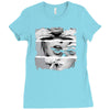 girl smoking a blunt Ladies Fitted T-Shirt
