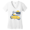 surf tracker Women's V-Neck T-Shirt