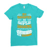 My Daughter Is Super Awesome Her Stepmom Ladies Fitted T-Shirt