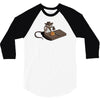 indiana mouse 3/4 Sleeve Shirt