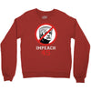 Impeach 45 Stop Trump Crewneck Sweatshirt