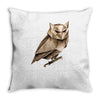 owligami Throw Pillow