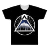 Mountain Triangle All Over Men's T-shirt