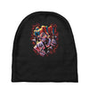 wicked jester skull Baby Beanies