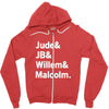 Jude JB Willem Malcolm Zipper Hoodie