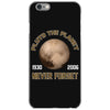 pluto the planet never forget iPhone 6/6s Case