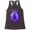 ninja dad Racerback Tank