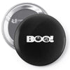 boo pumpkin Pin-back button