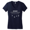 merry christmas and happy new year Women's V-Neck T-Shirt
