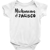 michoacan and jalisco Baby Bodysuit