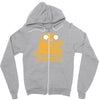 i love food Zipper Hoodie