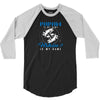Papaw is my Name Fishing Is My Game 3/4 Sleeve Shirt