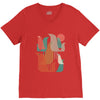 FLOCK OF BIRDS V-Neck Tee