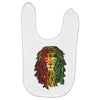 rasta lion Baby Bibs