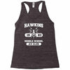 hawking av club middle school Racerback Tank
