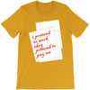 i pretend to work they pretend to pay me T-Shirt