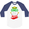 cinco de mayo fiesta mexican holiday 3/4 Sleeve Shirt