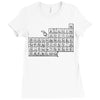 questionable table of elements Ladies Fitted T-Shirt