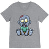 zombie V-Neck Tee
