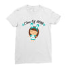 class o f 2018 cool girl Ladies Fitted T-Shirt